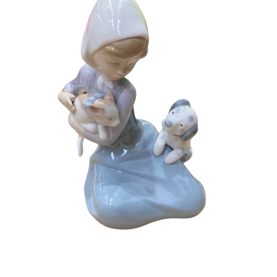Lladro Little Friskies Figurine