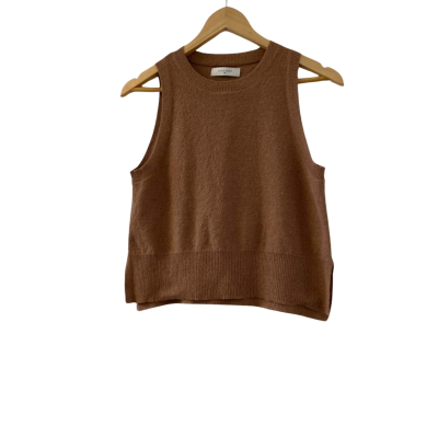 Nude Lucy Women's Size XS/AU6 Classic Knit Tank (RRP $65)