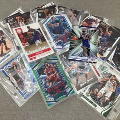 Collection of basketball trading cards. As is.