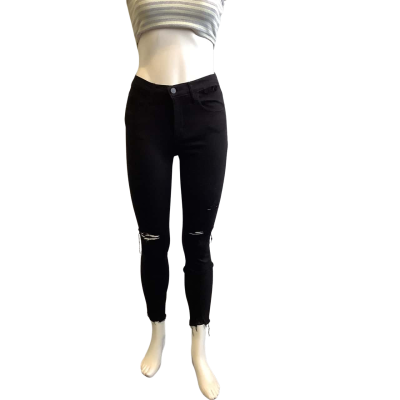 BNWT Nobody Denim Women's Size 28 Posesion Cult Skinny Ankle Black 