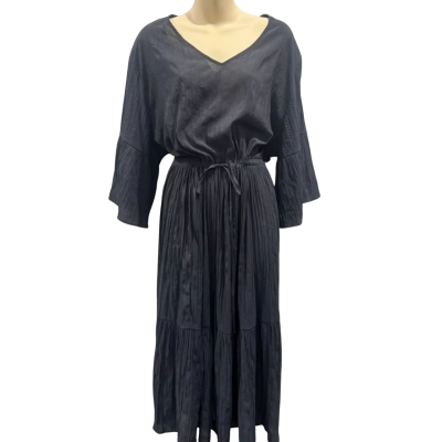 Slate The Label Womens  Size L / XL Maxi Dress Navy Blue 