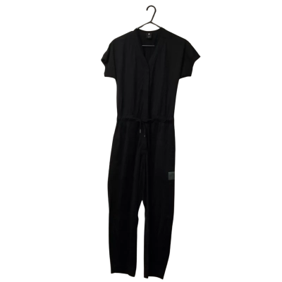 G-Star Raw Size S Short Sleeve Jumpsuit Black  