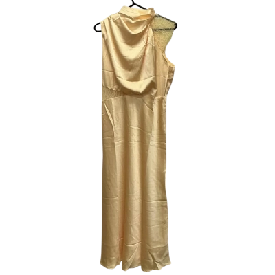 Petal + Pup Womens  Size M Halter Neck Dress Yellow 