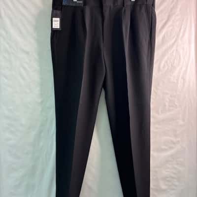 Bracks Mens  Size 92S/36” Dress Pants / Suit Pants Black  