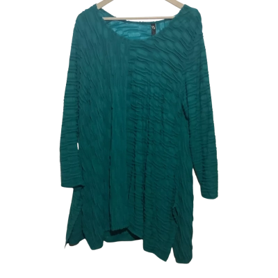 TS Womens  Size M Casual Dress Teal 