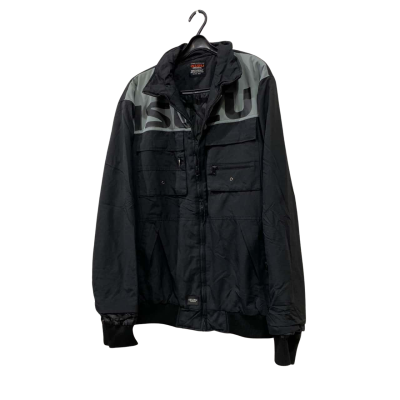Isuzu Mens  Size XXXL Raincoat Black  / Grey 