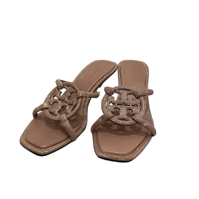 Tory Burch Womens  Size 7 Kitten Heels Pink  
