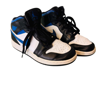 Nike Air Jordan 1 Mid "Racer Blue" - US 6Y -UK5.5- SKU 554725-140
