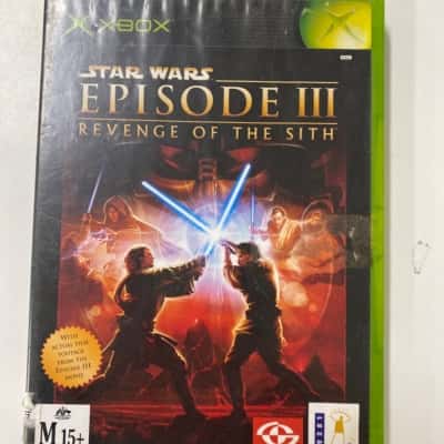 XBox Star Wars episode 3 video game 