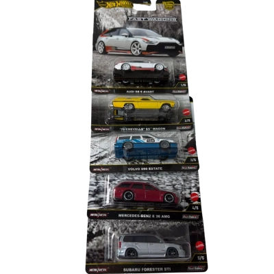 Hot wheels Fast wagon 1-5