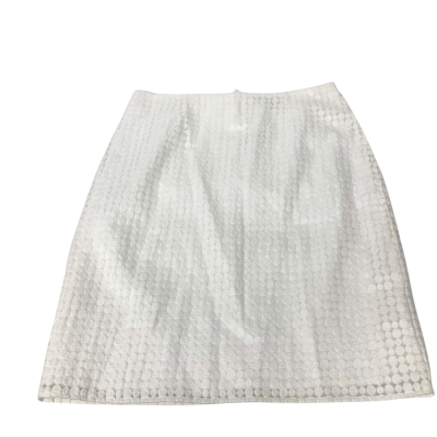 346 Brooks Brothers Womens  Size 10 Midi Skirt White - NEW