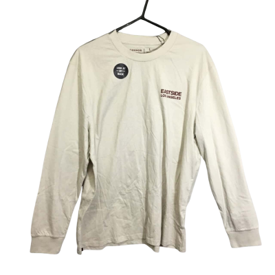 Connor Mens  Size L RELAXED FIT FINNICK Khaki Shirt. COTTON
