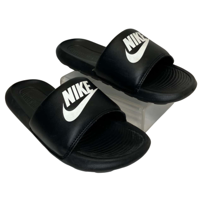 Nike Womens slides  Size 39 / 8 Black  