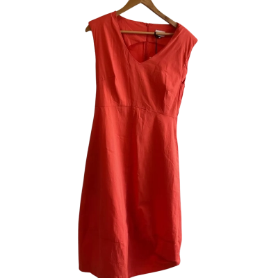 NEW - “Foil” dress -Womens  Size 12 Orange 