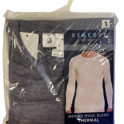 Reserve Mens  Shirt Size S Grey 