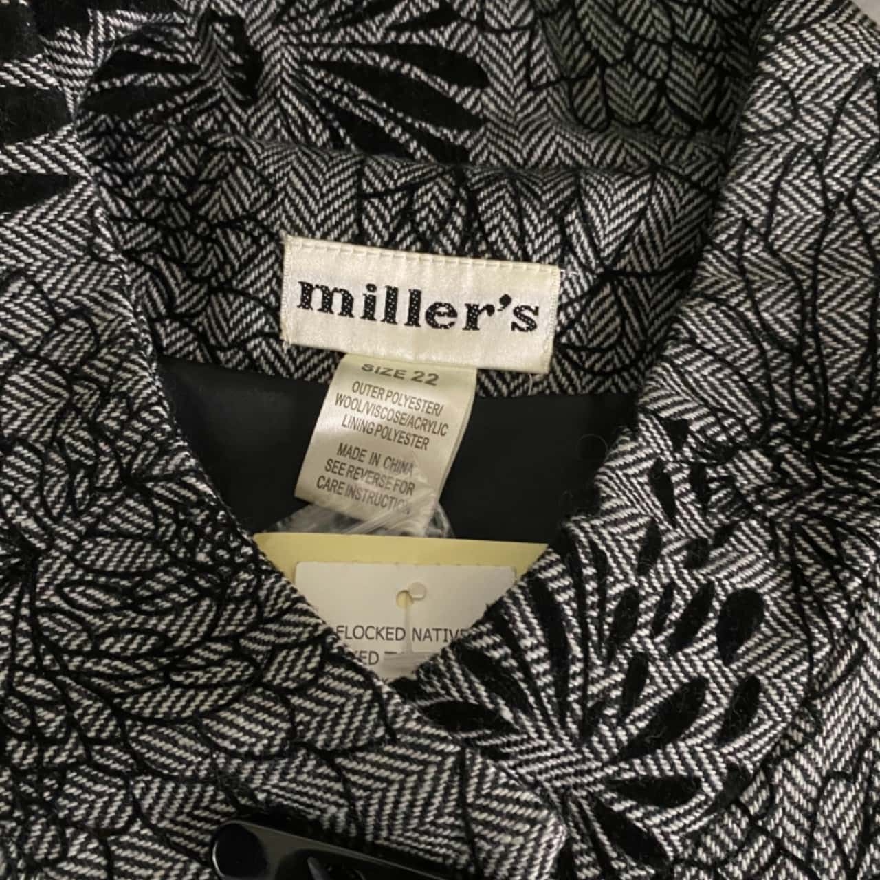 tweed jacket size 22