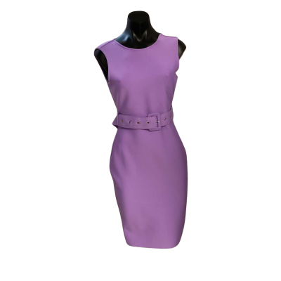 Loreta Womens  Size M Mini Dress Purple 