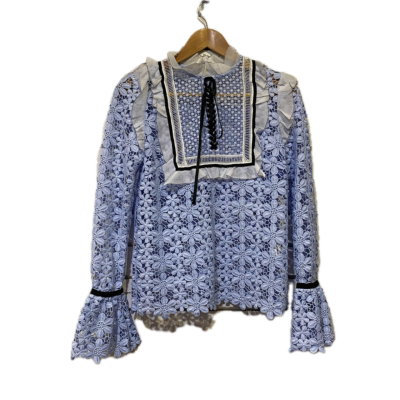 Self-Portrait Womens  Top Size 6 Blue 