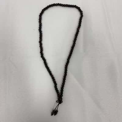 Unbranded Women's Ceramic Beads Necklace Brown (Elastic Thread)