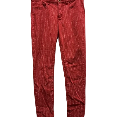 Country Road Womens  Size 4 Skinny Jeans Burnt Orange / Striped 