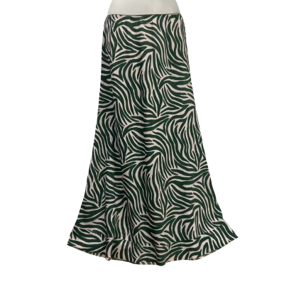 Brand New - Brave + True - Womens Carrington Skirt - Size S - Cream / Green (RRP $89.95)