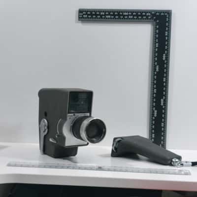 Vintage Mansfield Holiday Zoom 8MM Movie Video Camera