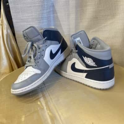 Mens  Size 10 Trainers Blue / Grey / White 