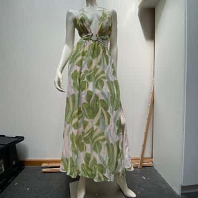 Leaf print Maxi Dress_ Gigi and Ella _Size14