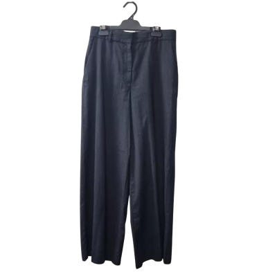 COS Women's Size 8 Wide Leg Pants in Dark Grey 