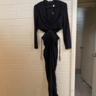 Sheike Womens  Size 12 Bodysuit Black  