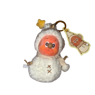Pop Mart Twinkle Twinkle- Hug From Snowman Plush Keychain 