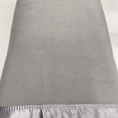 Elysian Wool Blend Silver Queen Size Blanket