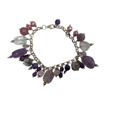925 STERLING SILVER - Charm Bracelet