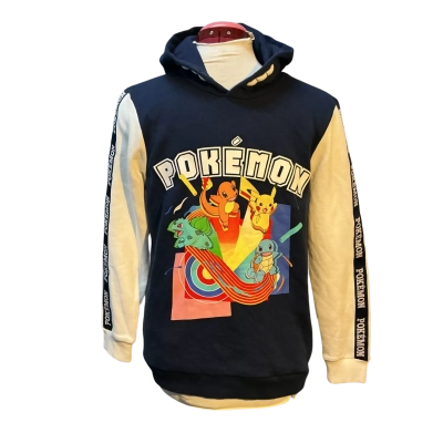 Pokemon Kids  Size 11-12 Youth Jacket Blue / White 
