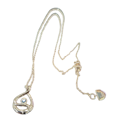  Womens 925 Chain and pendant Necklace 