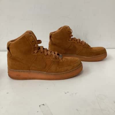 Nike Air Force 1 High suede Tawny Wheat Size 38 