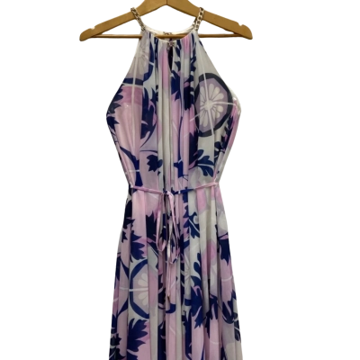 Ted Baker Womens  Size 8 Maxi/ Sleeveless Dress Multicoloured 