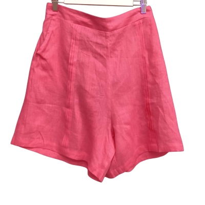  Eb & ive  Size L Linen Shorts Pink  