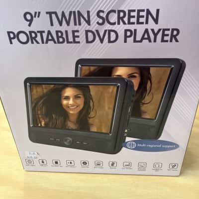 Lenox 9” twin screen portable dvd player 