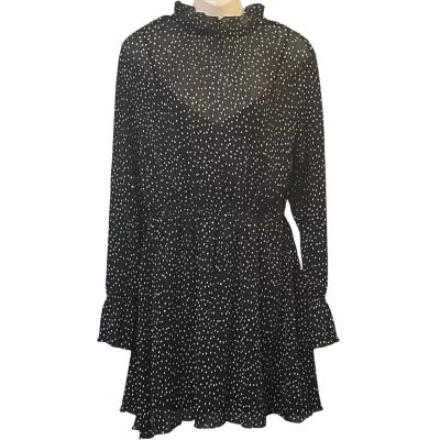 The Fifth Label Womens  Size 12 Mini Dress Black  / White 