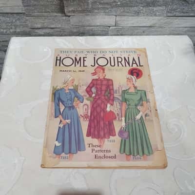 Australia home Journal 1949 sewing pattern