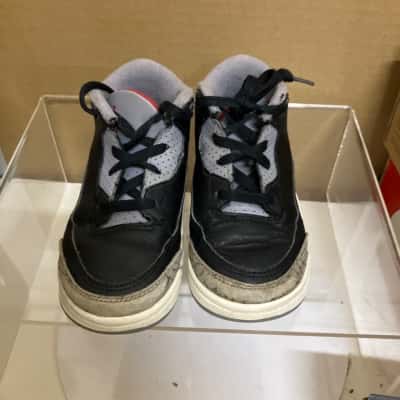 Nike Kids  Size 8.5 Shoes Black  / Blue / Grey / Off White 