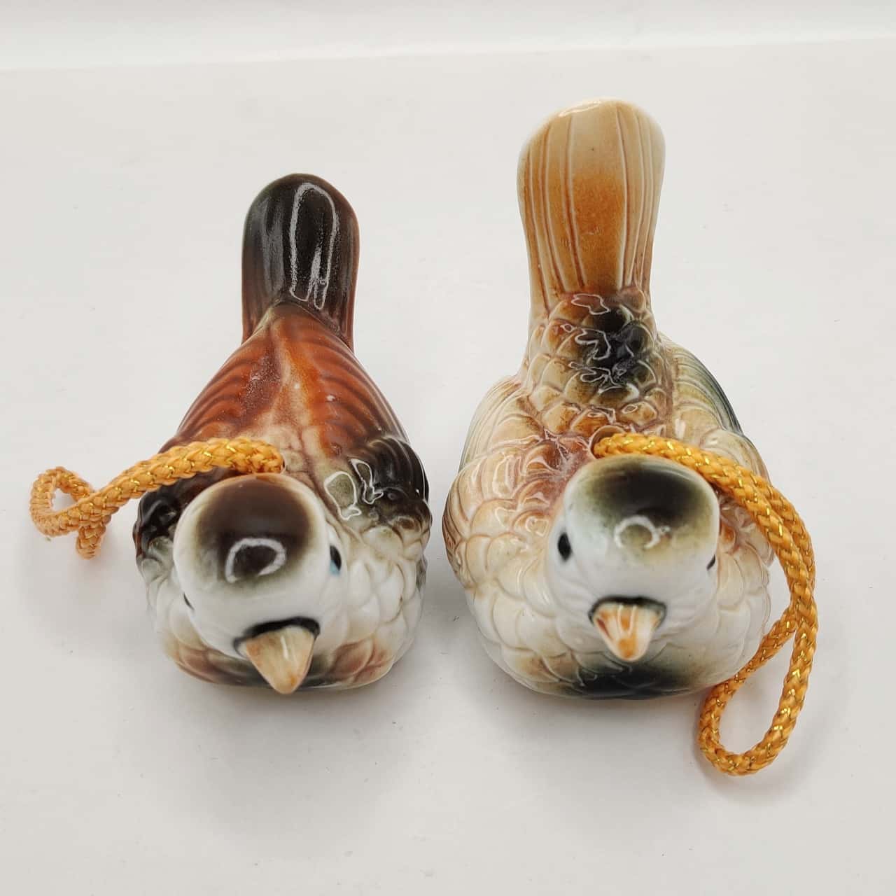 Pair Of Pomander Potpourri Birds