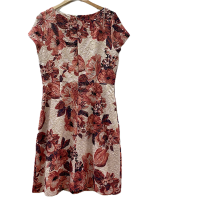 Adrianna Papell Womens Dress Size 16 Floral / Pink  / Red 