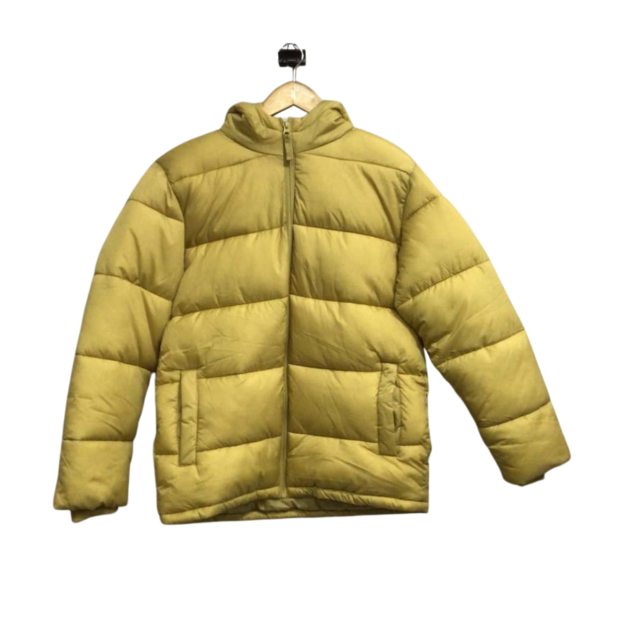 Target Womens Size 14 Front Zipper / Puffer Jacket Yellow BNWT(s)