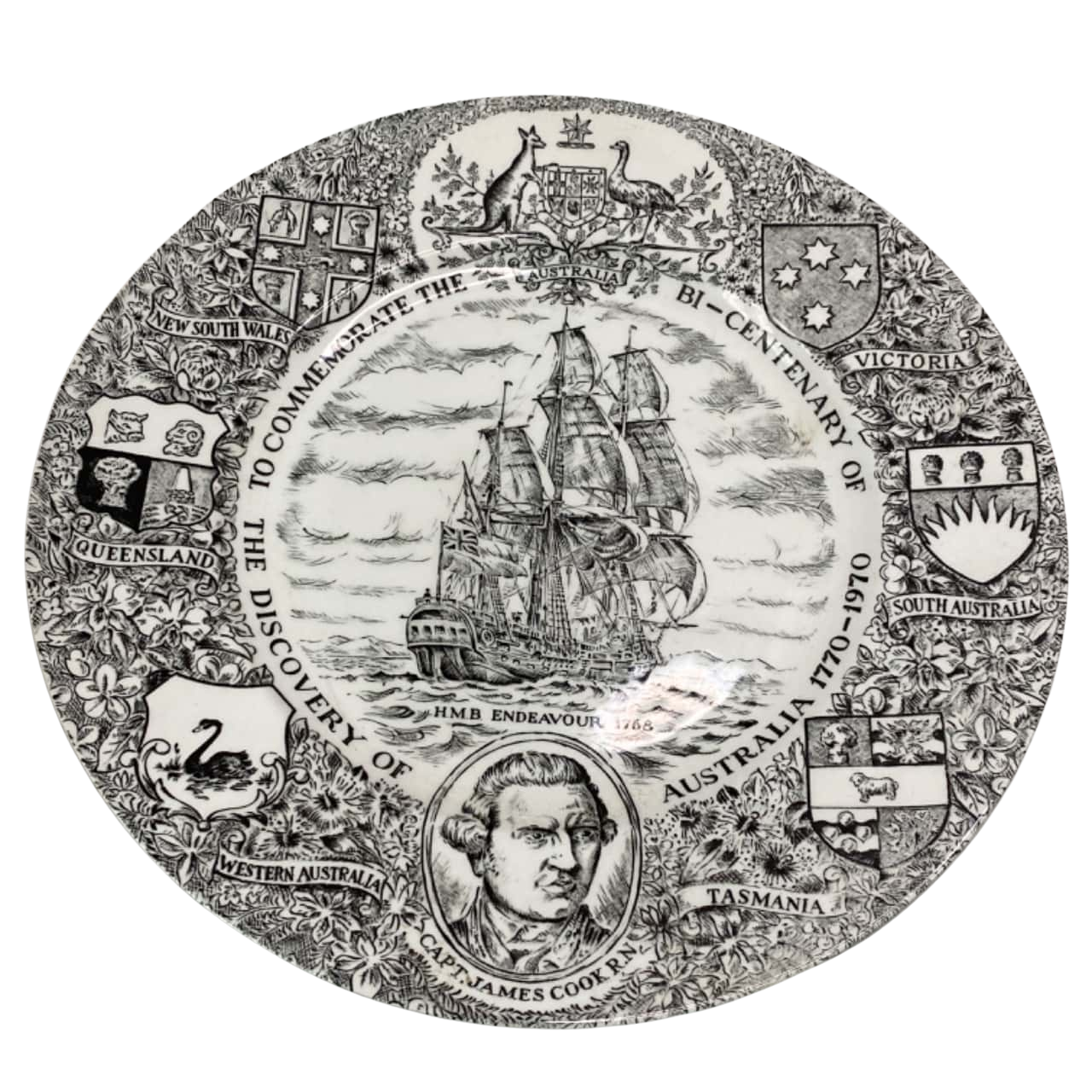 Bi Centenary Of Australia Commemorative Plate(s)