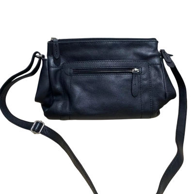 Black Leather Women’s Colorado Crossbody Bag  