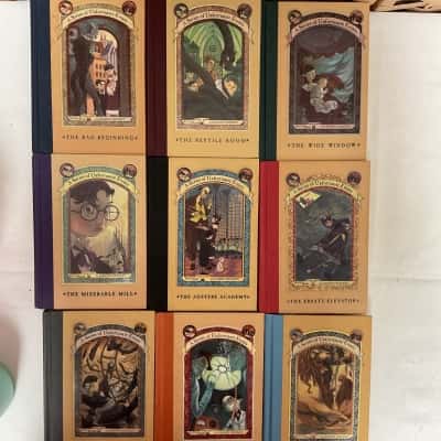 NEW Lemony Snicket's A Series of Unfortunate Events books novel collection kids children teen boy girl Christmas gift book 1-9 