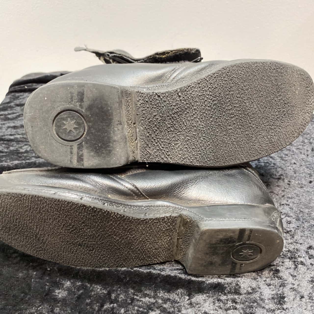 mens black riding boots