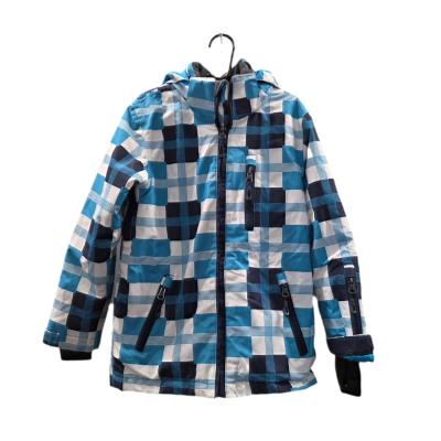 Crane Kids  Size 6 Jacket Black  / Blue / White 